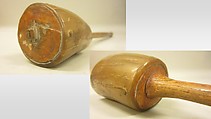 Ga-Non-Gah Gasda-We-Sa, Horn (ox?), wood, pebbles or pellets, Native American (Seneca)